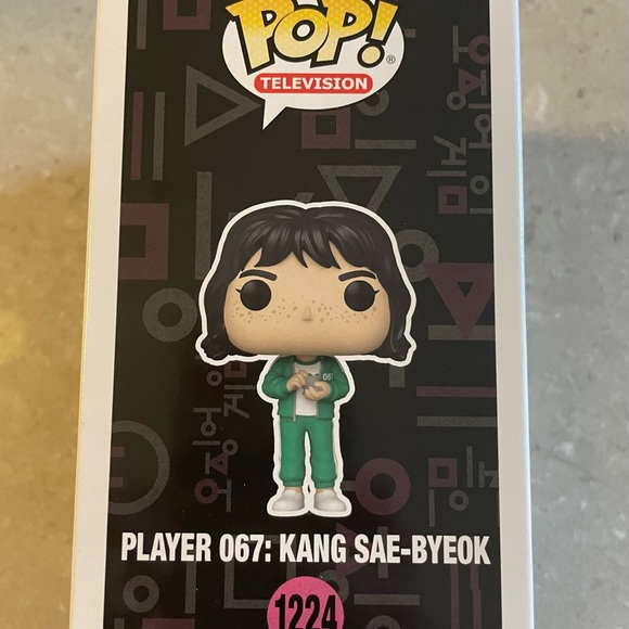 Funko POP! TV: Netflix Squid Game - Player 067: Kang Sae-byeok #1224 BNIB - Picture 6 of 8